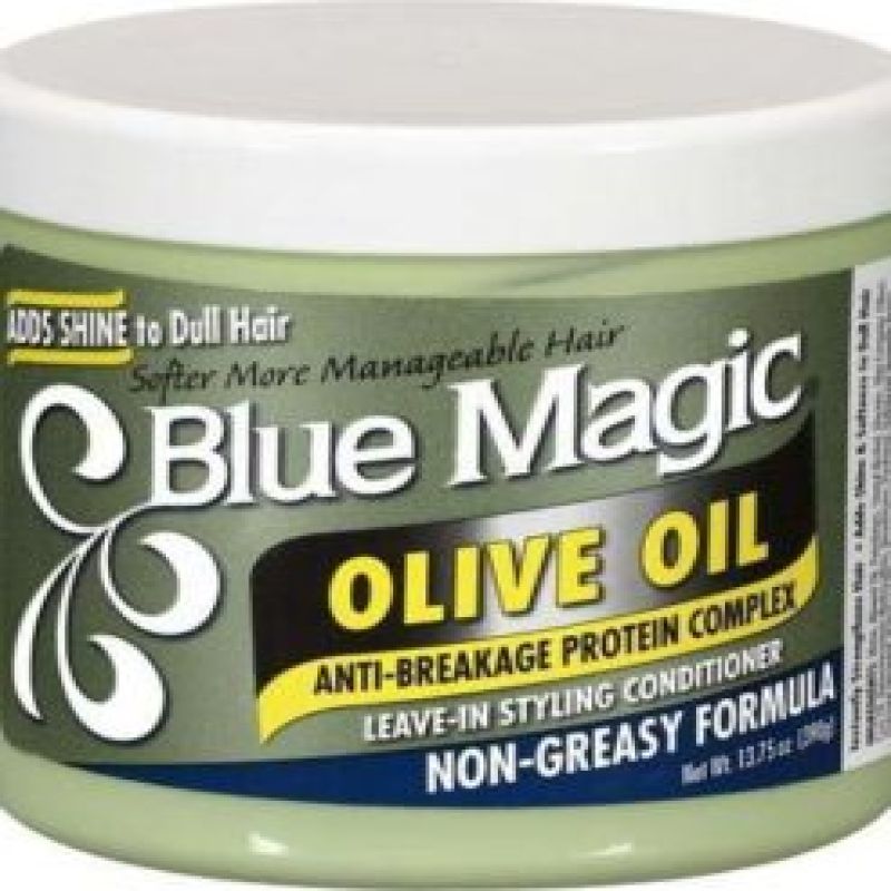 BM158 Blue Magic: Olive Oil Hair Dressing 12oz