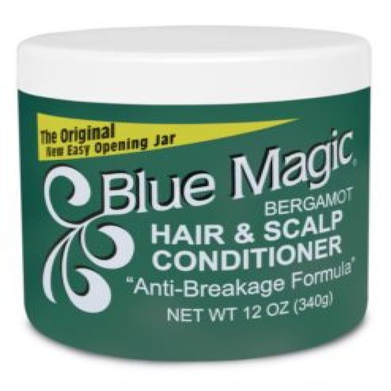 BM159 Blue Magic: Bergamot Hair & Scalp Conditioner (Green