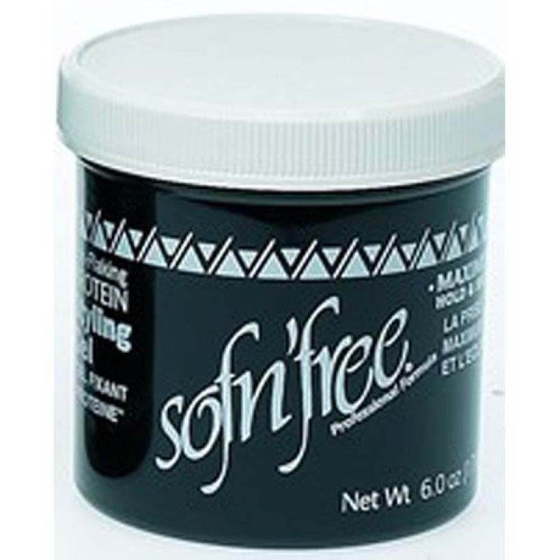 Sof N Free Styling Gel Black 6oz 