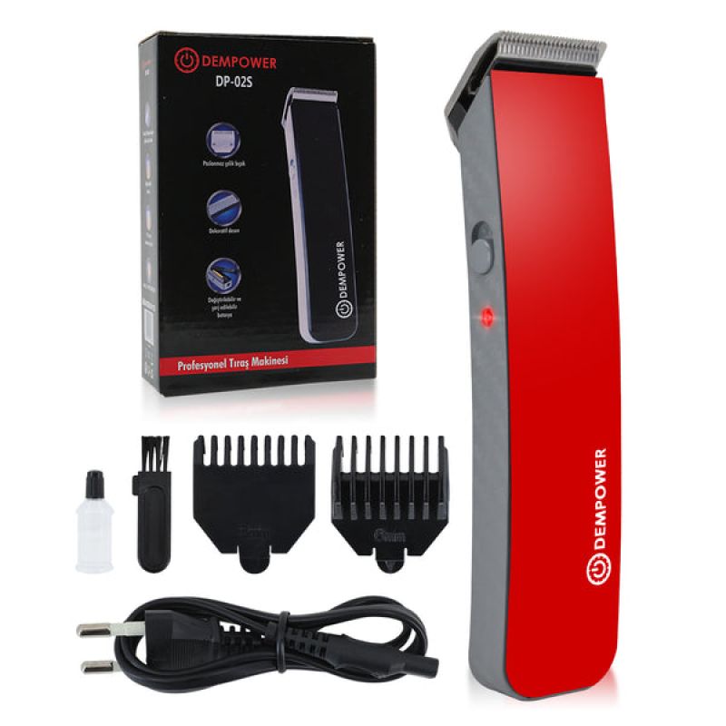 DEMPOWER  Professional Shaver (Red)