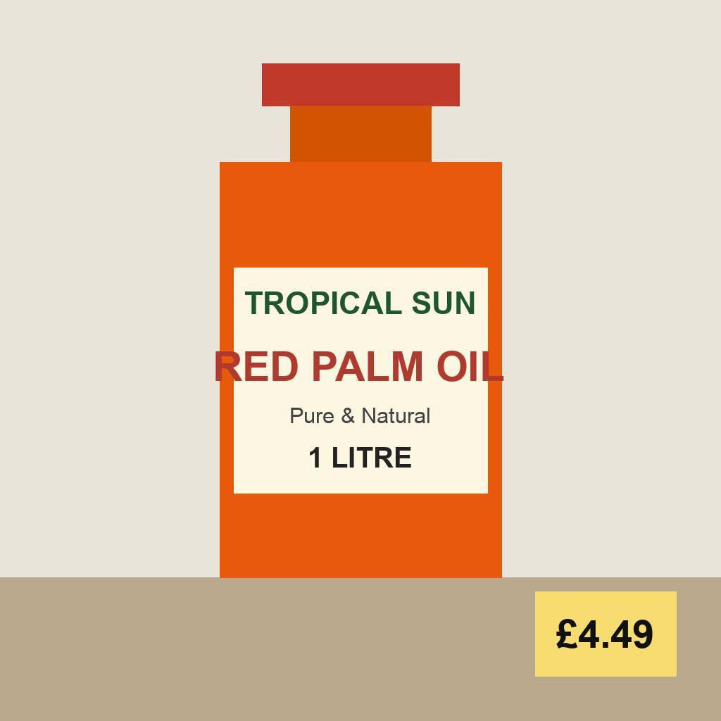 Tropical Sun Red Palm Oil 1 Litre