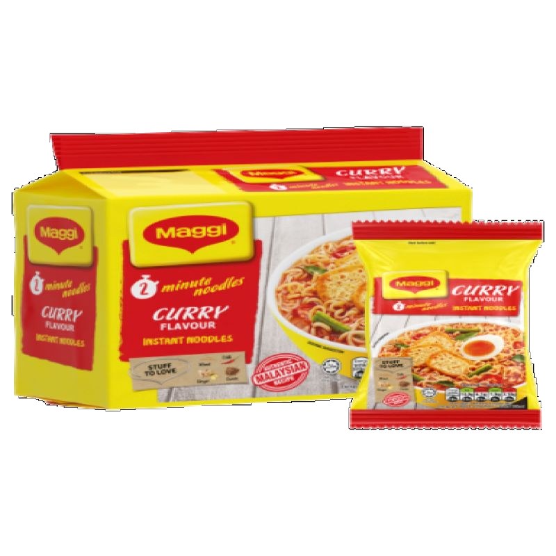 Maggi curry flavour x5