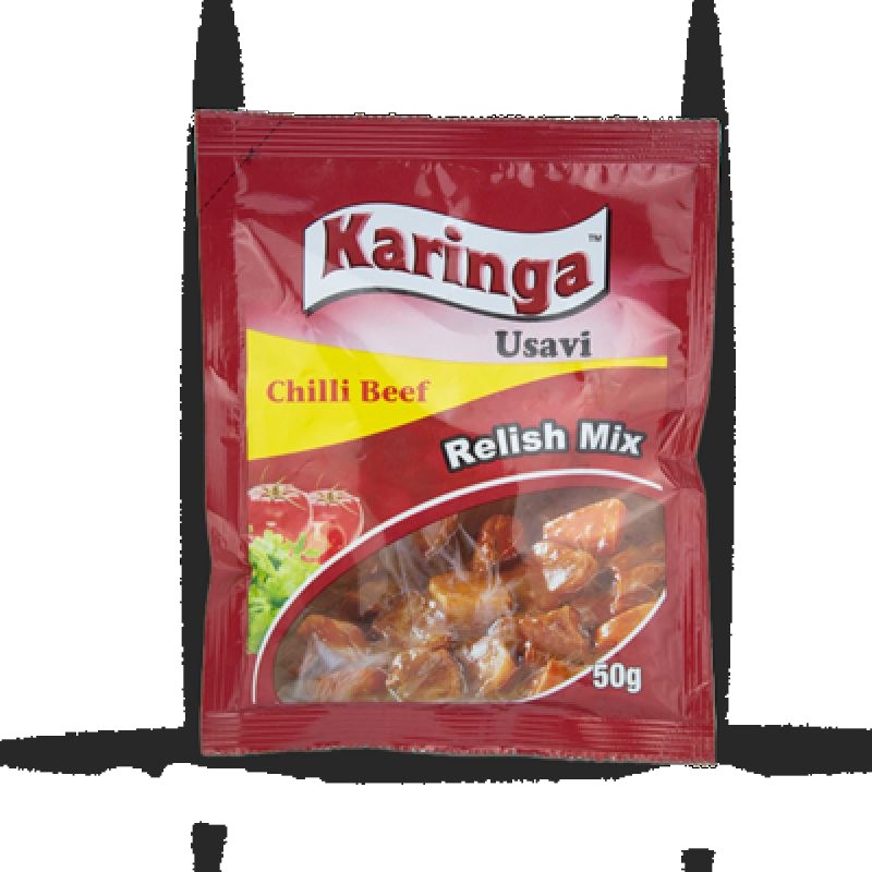 KARINGA CHILLI BEEF RELISH MIX