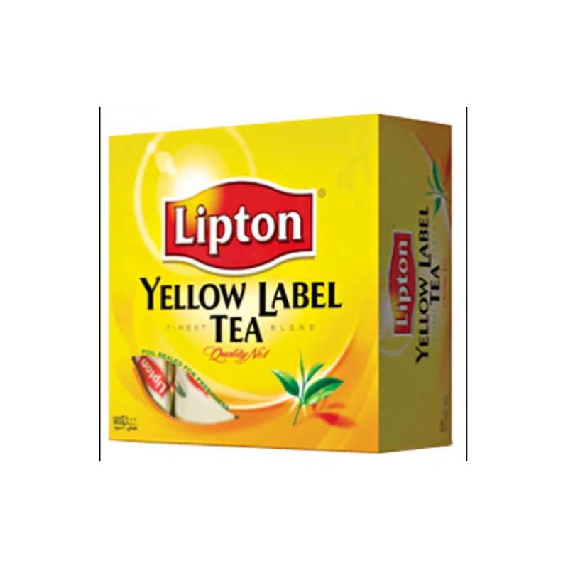 LIPTON sachet LABEL TEA