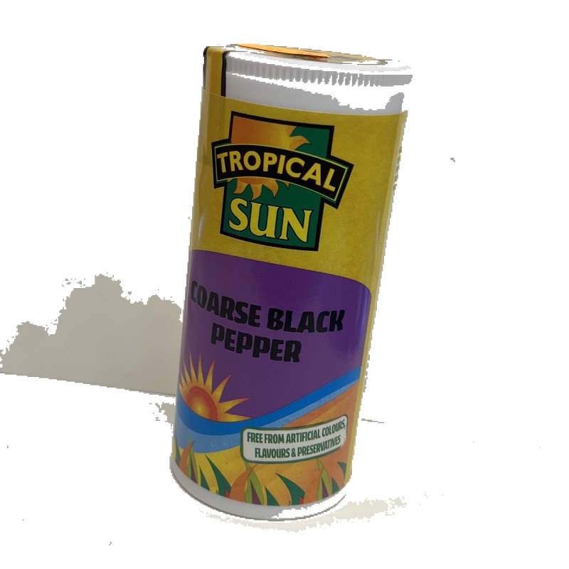 TROPICAL SUN COARSE BLACK PEPPER