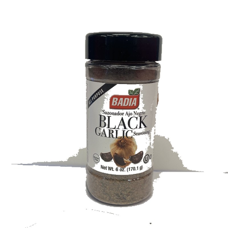 BADIA BLACK GARLIC SEASONING | NET WT: 170.1G