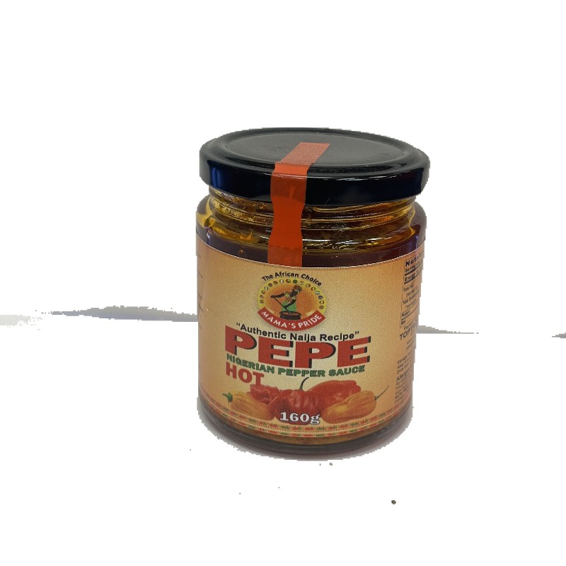 MAMA'S PRIDE "AUTHENTIC NAIJA RECIPE" PEPE NIGERIAN PEPPER SAUCE | 160g