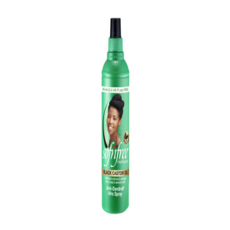 Sof N Free Black Castor Anti Dandruff Afro Spray 350ml