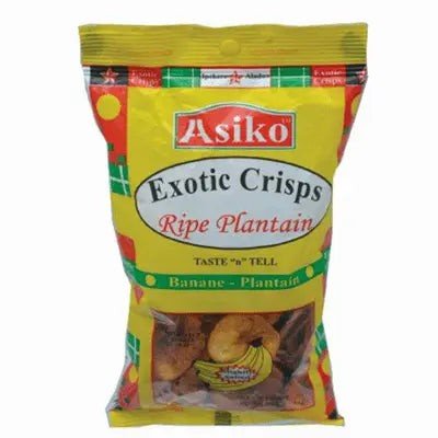 Asiko Exotic Crisps Ripe Plantain Salted - 75g