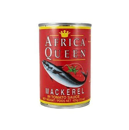 African Queen Mackerel Tomato Sauce 425 G