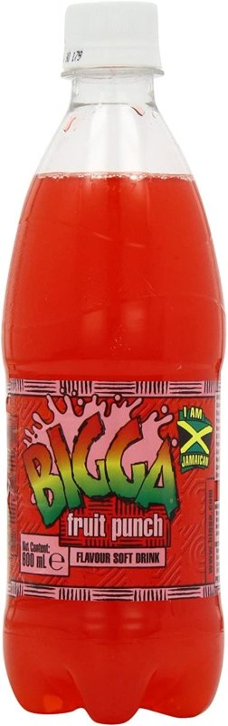 Bigga Fruit Punch Flavour Soft Drink