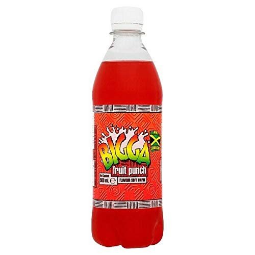 Bigga Fruit Punch Flavour Soft Drink 500ml (12 X 500ml)