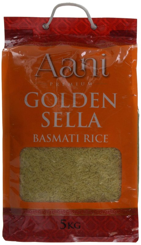 Aani Golden Sella Basmati Rice 5kg