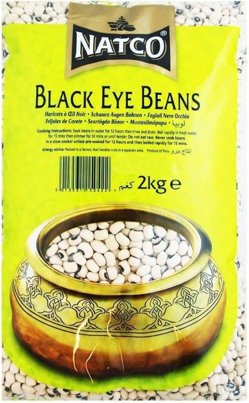 BLACKEYE BEANS 2KG
