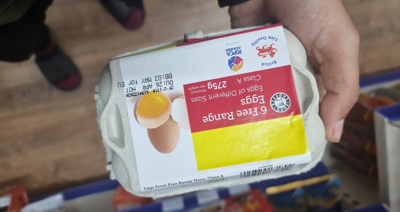 Euro Shopper 6 Free Range Eggs